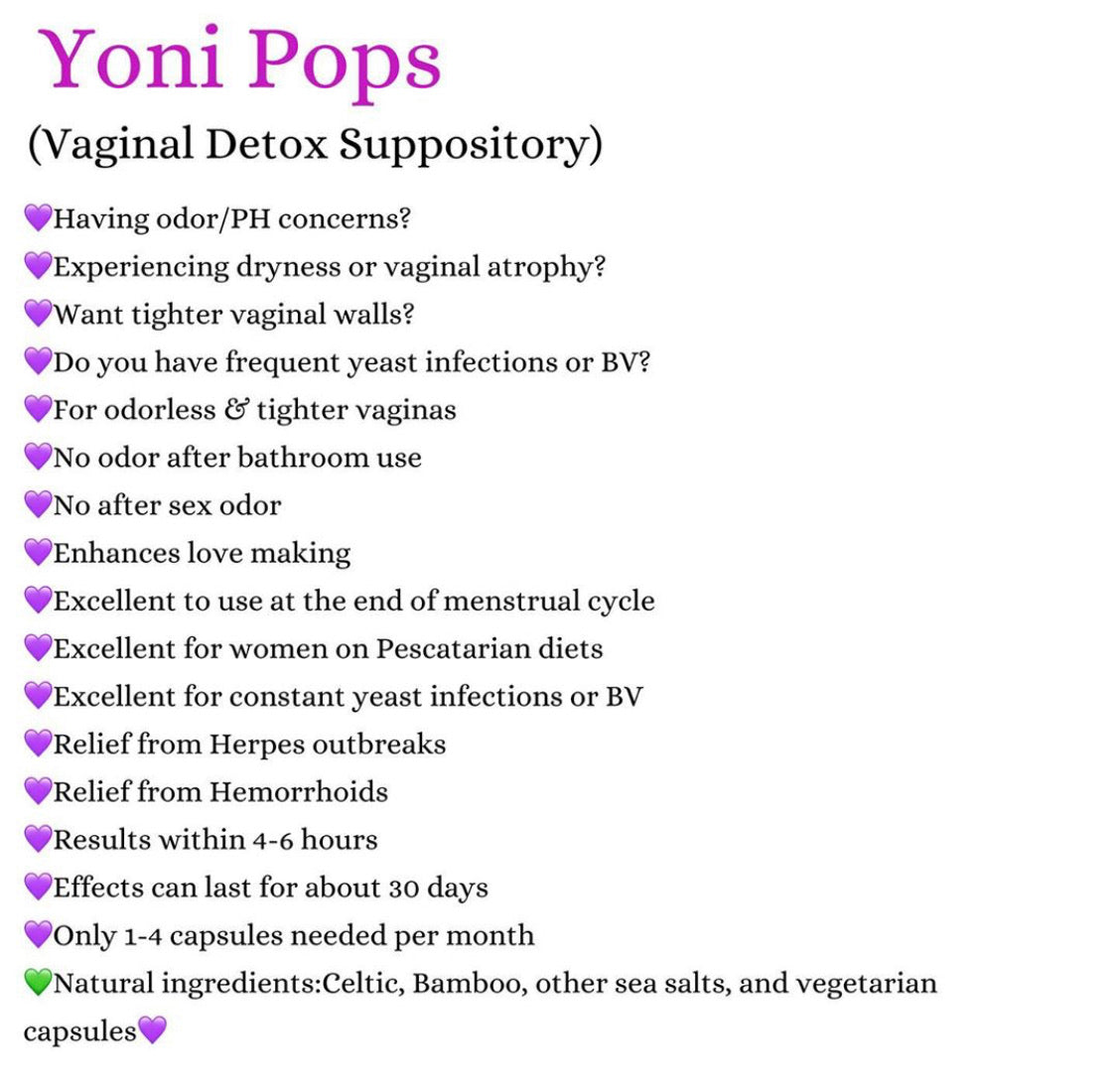 Body Goals Yoni Pops